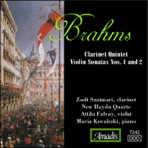 Brahms: Clarinet Quintet - Violin Sonatas Nos. 1 and 2