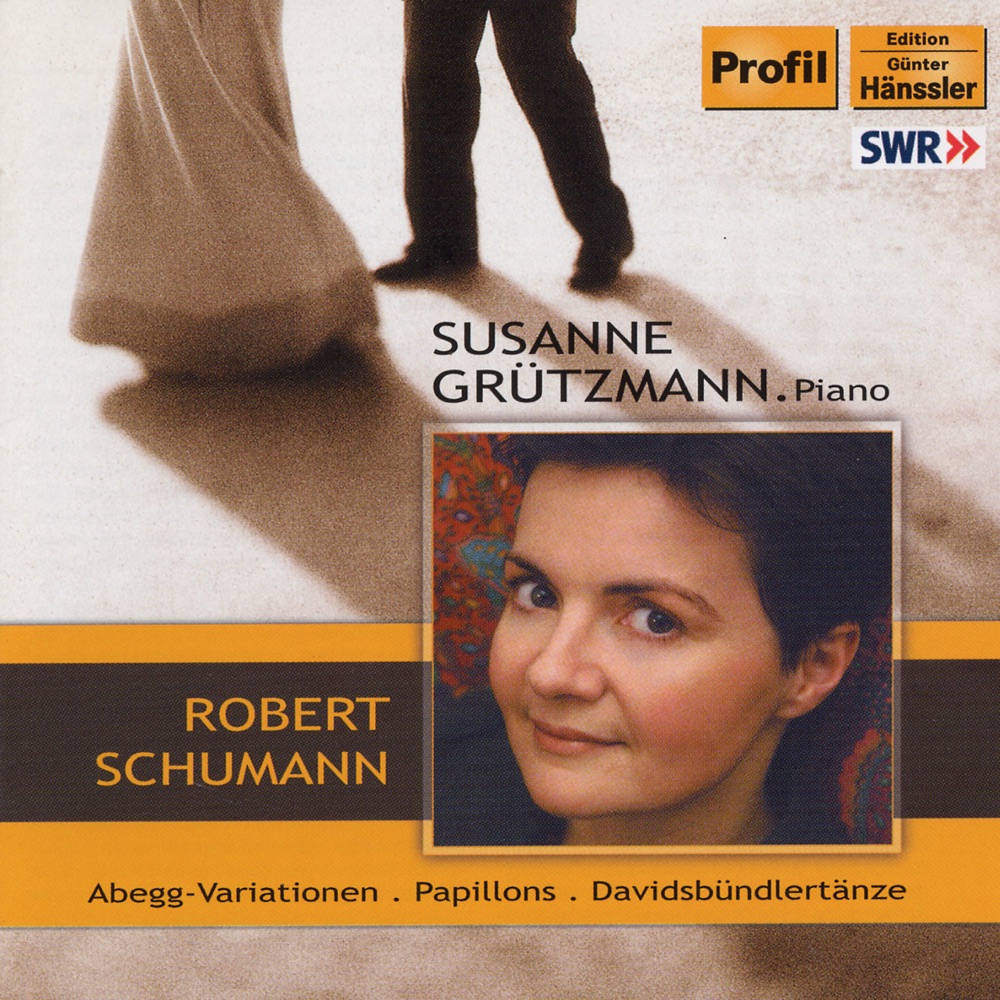 Обложка альбома «Schumann: Abegg Variations - Papillons - Davidsbundlertanze» — Susanne Grutzmann