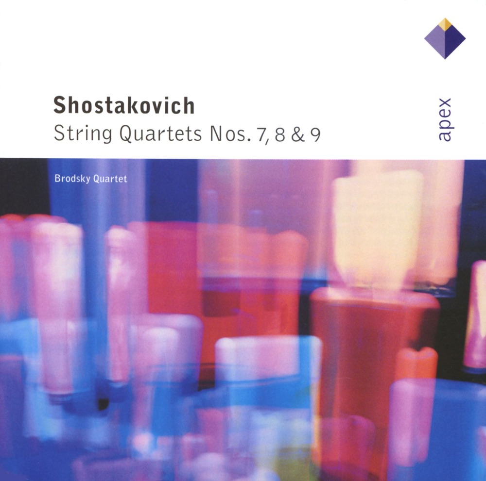Обложка альбома «Shostakovich: String Quartets Nos. 7, 8 & 9» — Brodsky Quartet