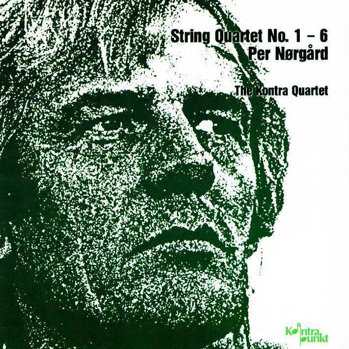 Обложка альбома «Nørgård: String Quartets 1 - 6» — The Kontra Quartet, Anton Kontra, Boris Samsing, Peter Fabricius & Morten Zeuthen