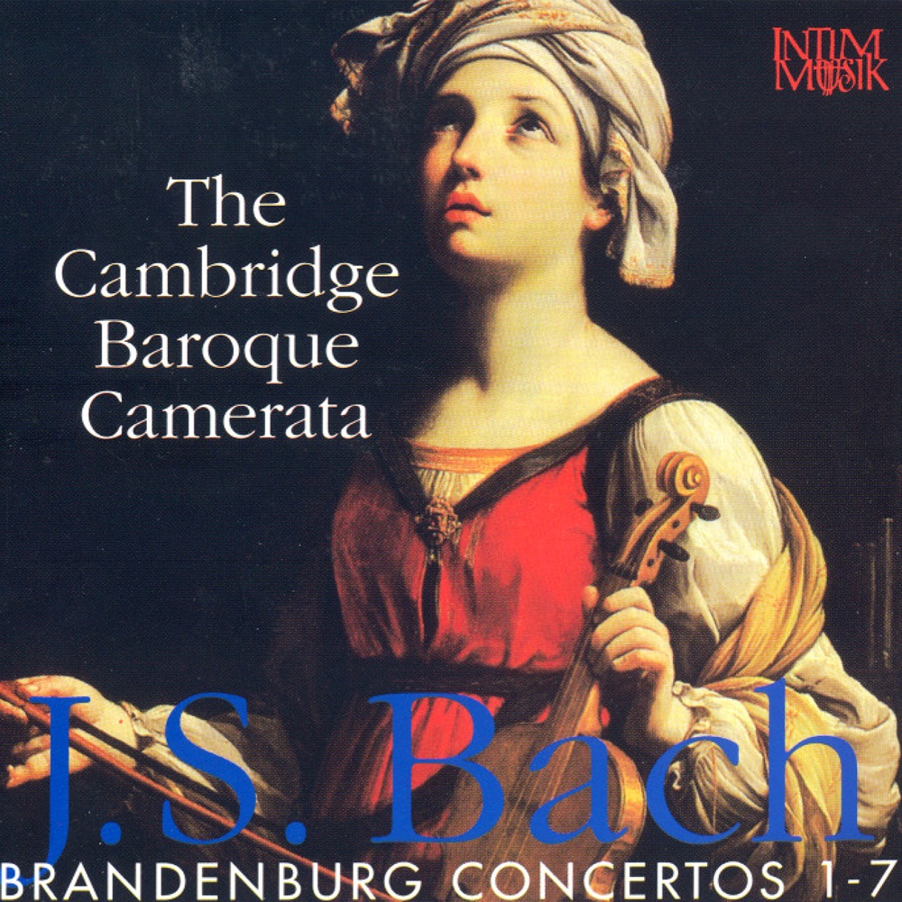 Обложка альбома «Bach: Brandenburg Concertos Nos. 1-6» — Pal Banda, Marion Margarett Scott, Ian Gammie, Henrietta Wayne, Maya Homburger, Cambridge Baroque Camerata, Ellen O'Dell, Jonathan Hellyer Jones, Rachel Beckett, Judith Tarling, Mark Levy, Emilia Benjamin, Penelope Veryard, Gail Hennessy, Stephen Keavy, Adrian Butterfield, Helen Verney, Emma Skeaping, Marc Cooper, Lisa Cochrane, Jane Downer, Mark Radcliffe, Nathaniel Harrison, Roger Montgomery, Alison Bury, Robert Ashworth & Neil McLaren