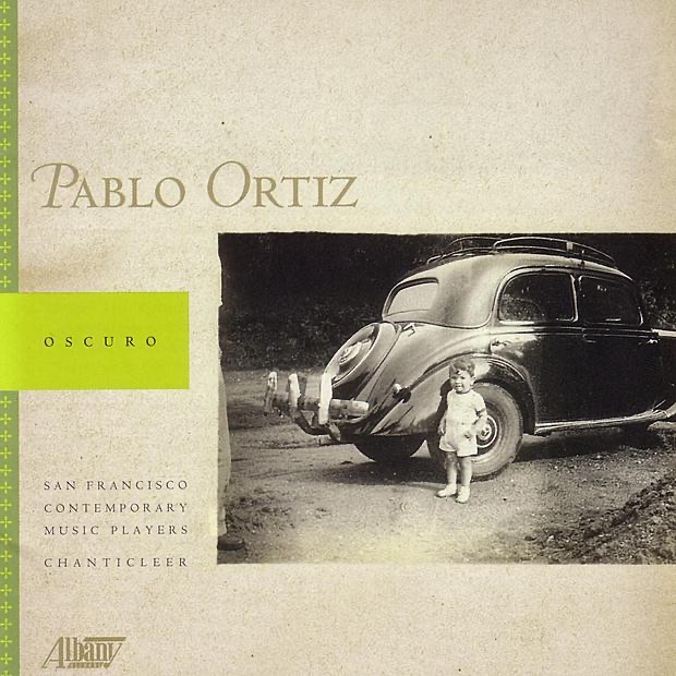 Обложка альбома «Pablo Ortiz: Oscuro» — Chanticleer, Pablo Ortiz & San Francisco Contemporary Music Players