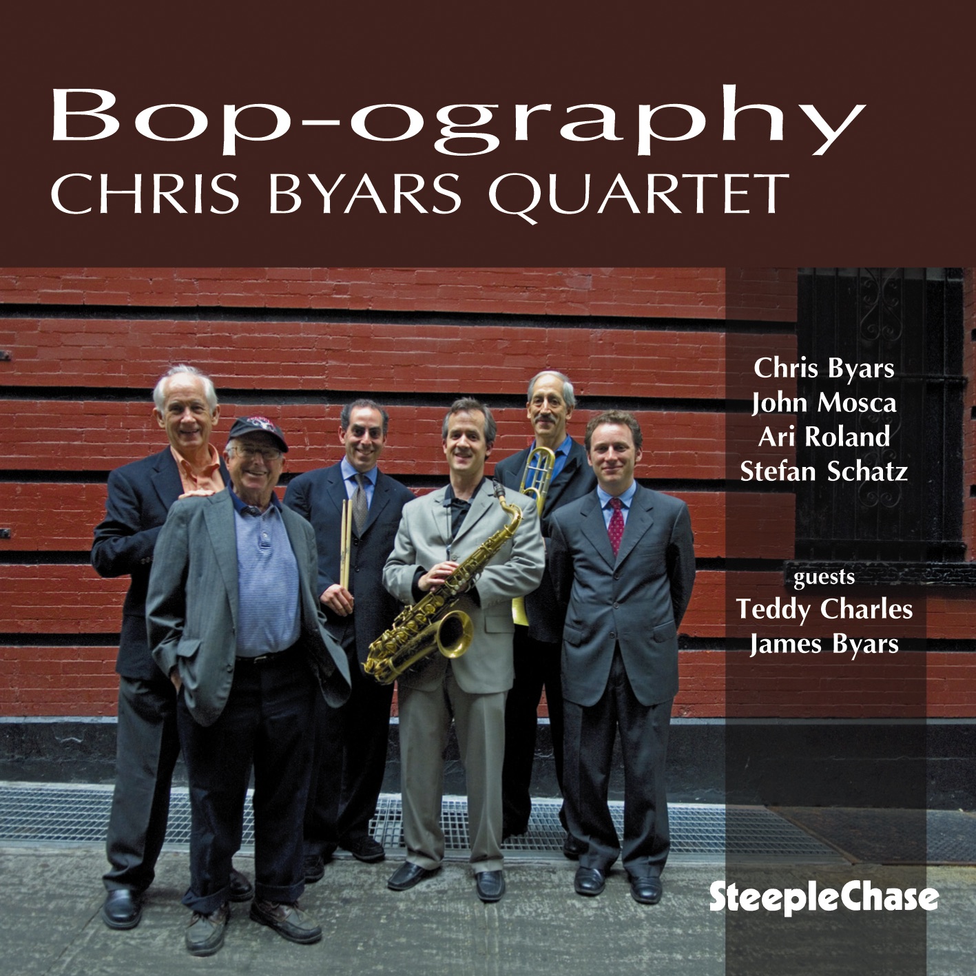 Bop-ography by Chris Byars & Stefan Schatz album cover