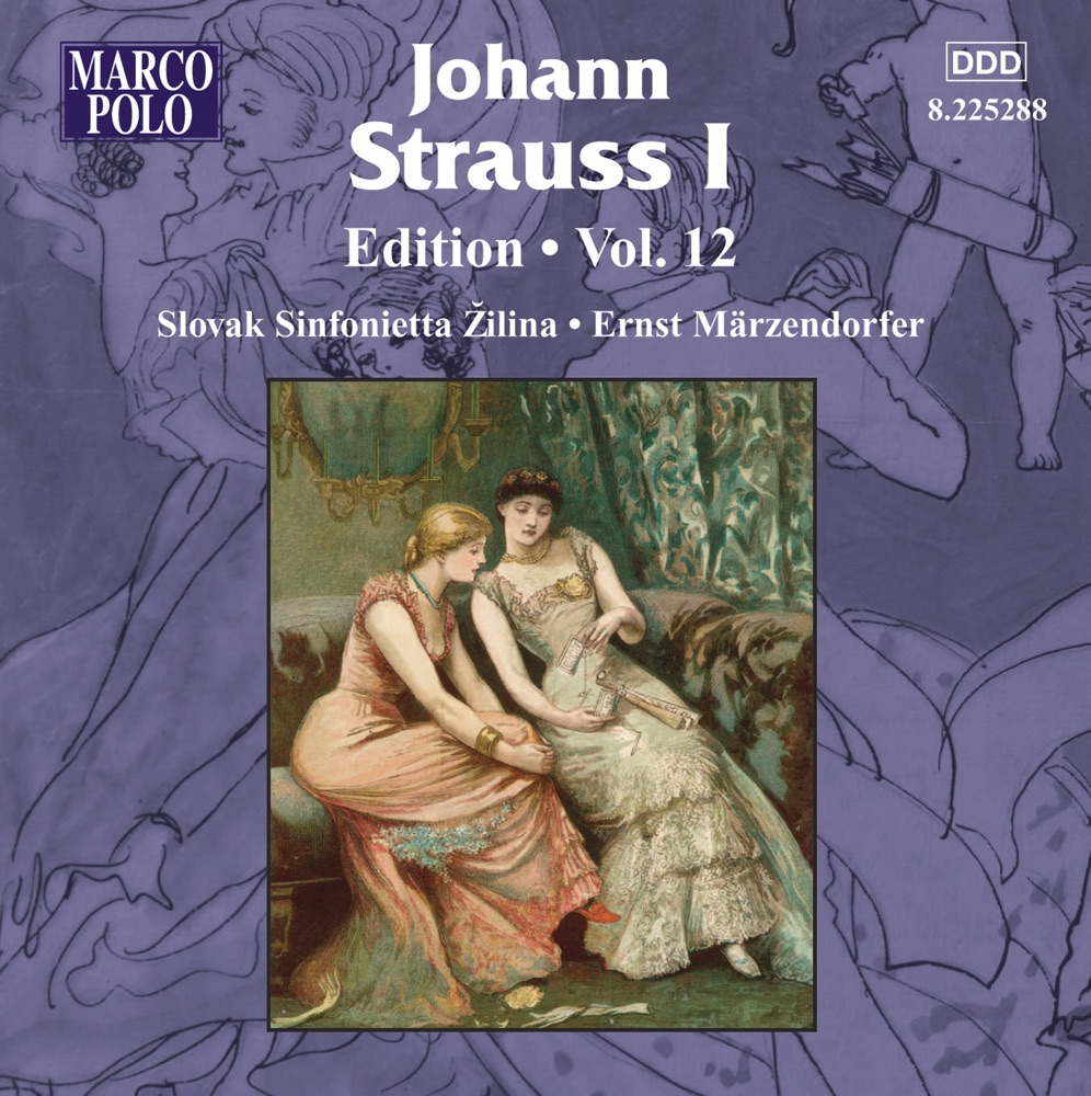 Обложка альбома «Strauss: Edition - Vol. 12» — Ernst Marzendorfer & Slovak Sinfonietta Zilina
