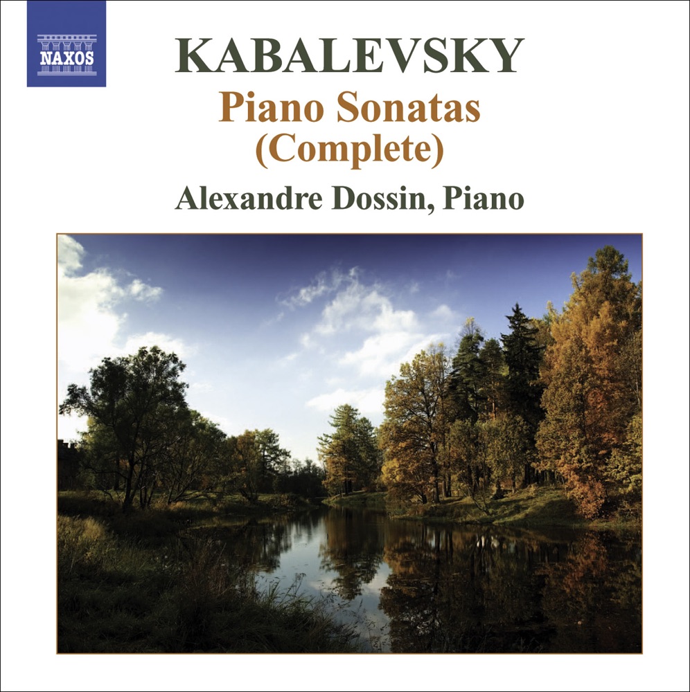 Обложка альбома «Kabalevsky: Piano Sonatas and Sonatinas» — Alexandre Dossin