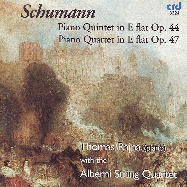 Обложка альбома «Schumann: Piano Quintet, Op. 44 and Piano Quartet, Op. 47» — Alberni String Quartet & Thomas Rajna