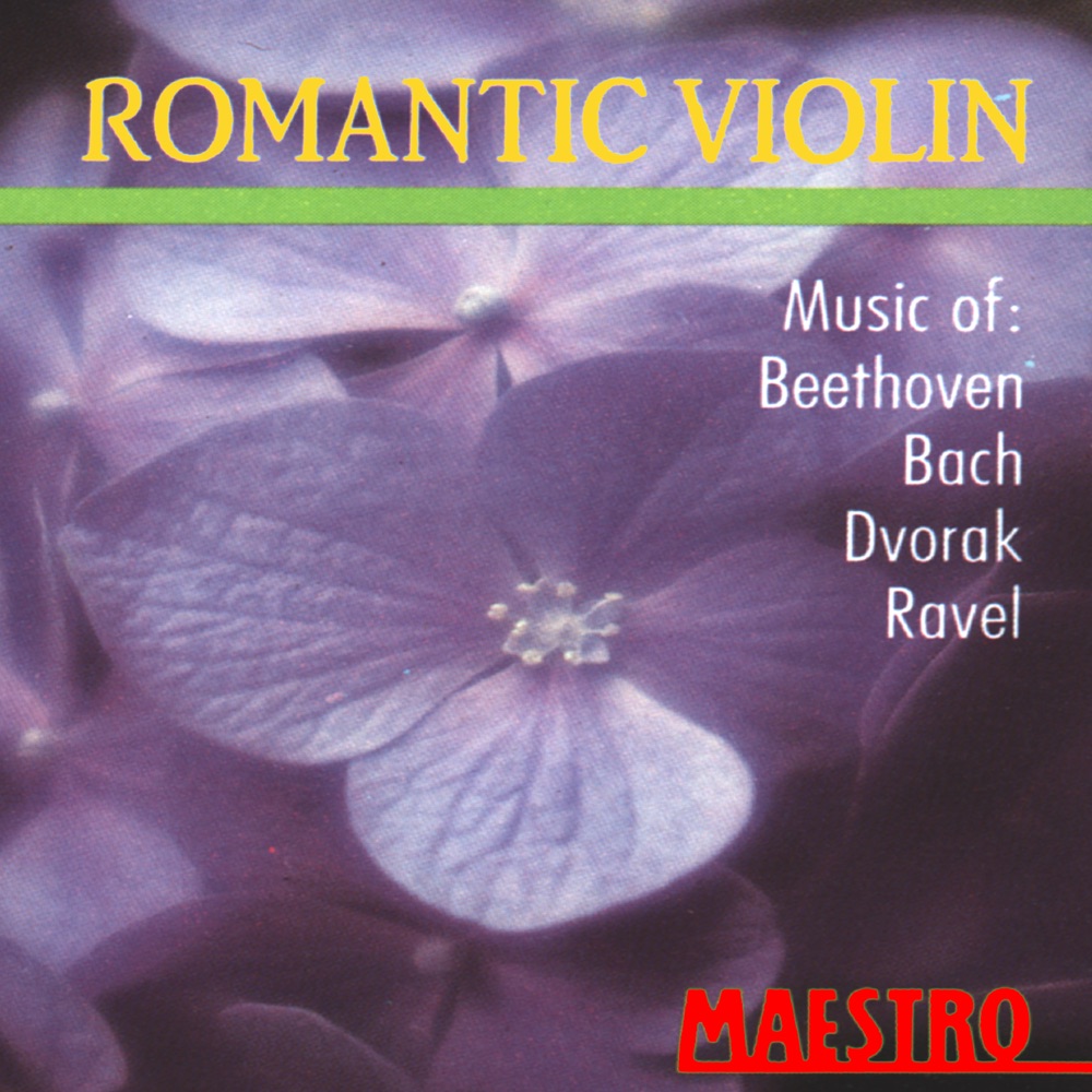 Обложка альбома «Romantic Violin: Music of Beethoven, Bach, Dvorak, Ravel» — Ivan Zenalty, Zina Schiff, Stephan Milenkovic, Prague Symphony Orchestra, Ljubjana Symphony Orchestra, Israel Philharmonic Orchestra, Jiri Belohiavek, Dalia Atlas & Anton Nanut