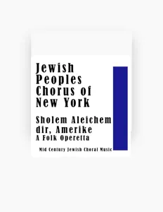 Listen to Jewish Peoples Chorus of New York, watch music videos, read bio, see tour dates & more!