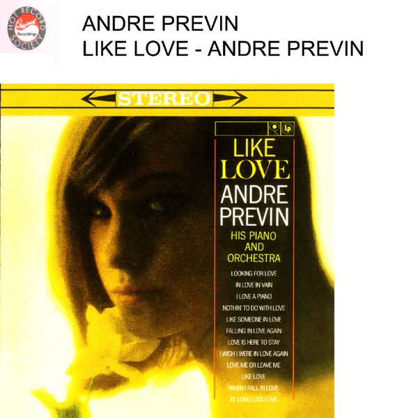 Обложка альбома «Like Love - Andre Previn» — André Previn and His Orchestra