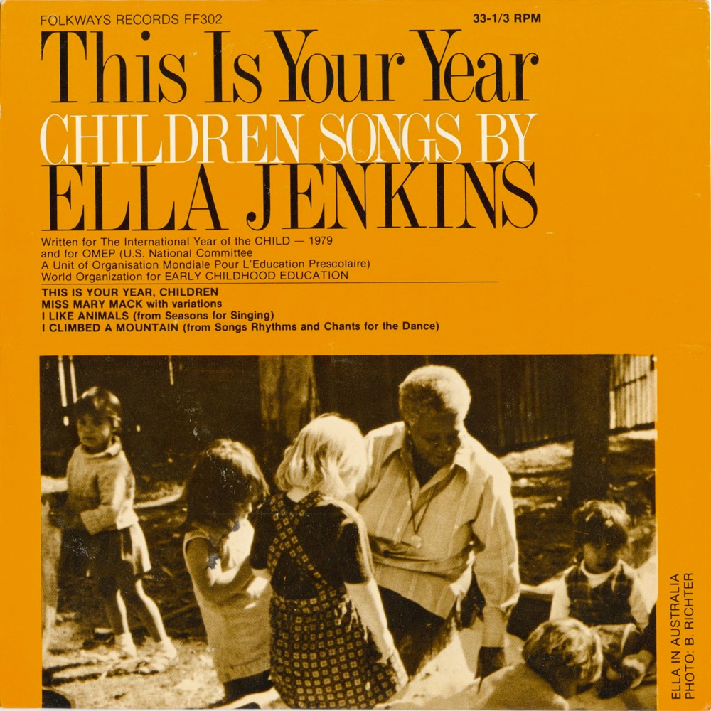 Обложка альбома «This Is Your Year: Children Songs By Ella Jenkins - EP» — Ella Jenkins