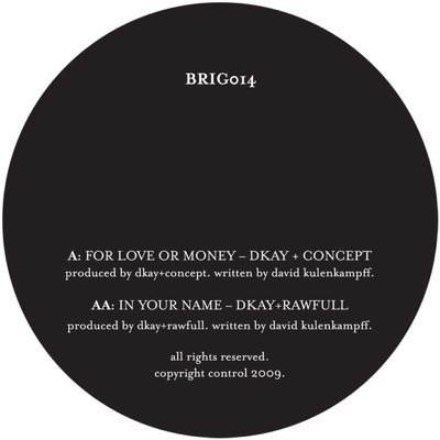 For Love or Money - Single