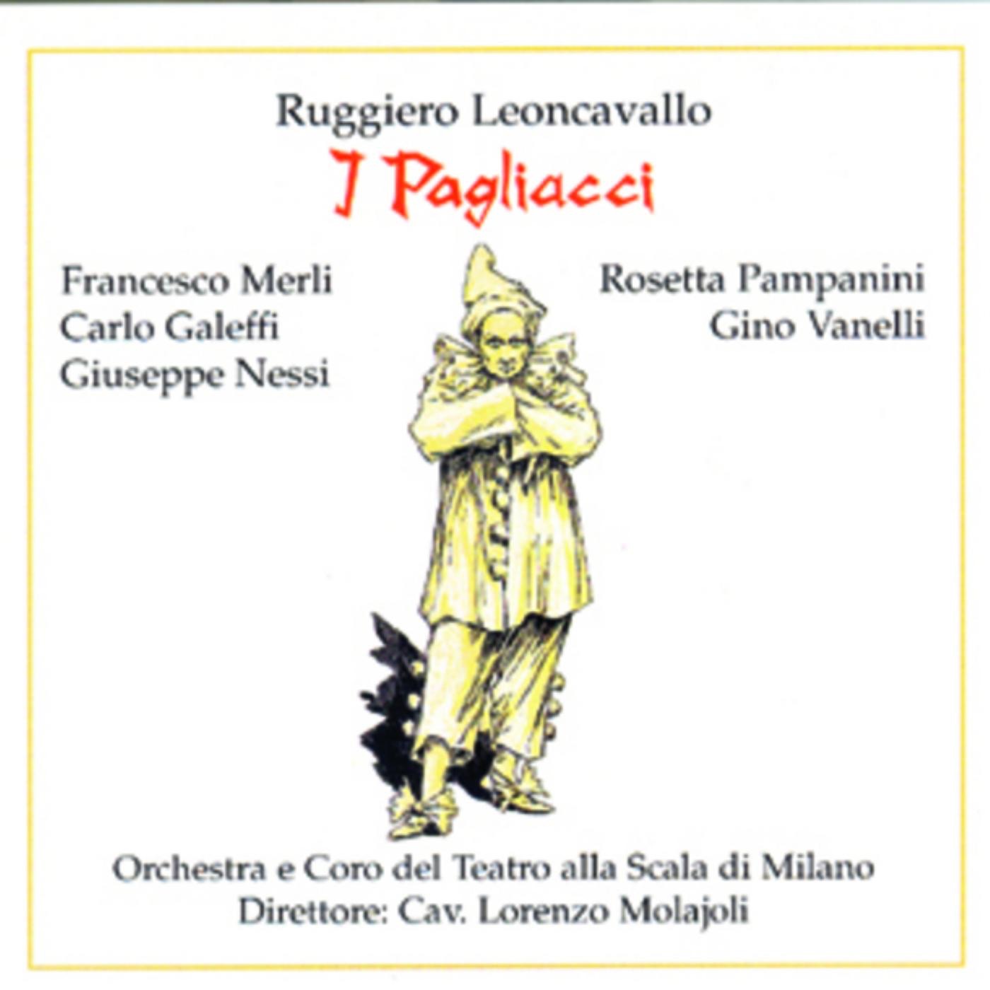 I Pagliacci by Lorenzo Molajoli album cover