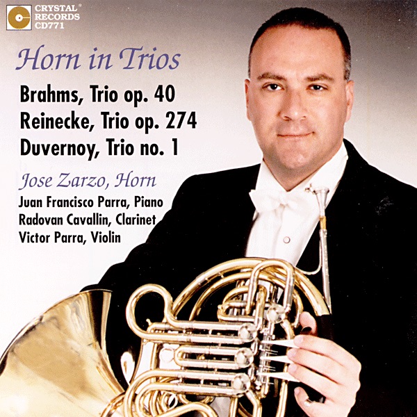 Обложка альбома «Horn In Trios» — Jose Zarzo, Juan Francisco Parra, Radovan Cavallin & Victor Parra