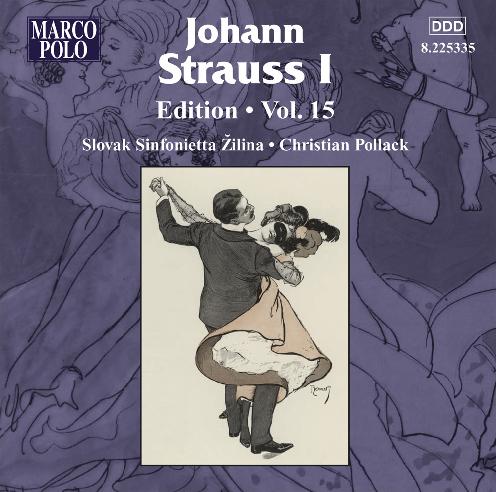 Обложка альбома «Strauss I: Edition, Vol. 15» — Christian Pollack & Slovak Sinfonietta Zilina