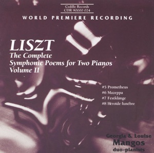 Liszt: Complete Symphonic Poems for Two Pianos, Vol. 2 (The)