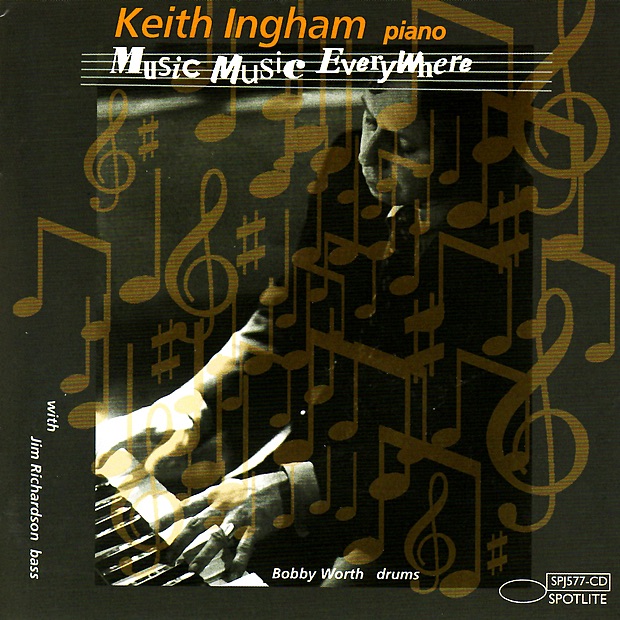 Обложка альбома «Music, Music Everywhere» — Keith Ingham