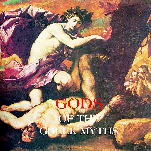 Обложка альбома «Gods of the Greek Myths» — Julie Harris & Richard Kiley