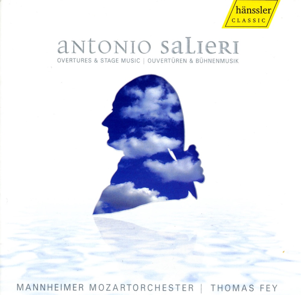 Обложка альбома «Salieri, A.: Overtures and Stage Music» — Thomas Fey & Mannheim Mozart Orchestra