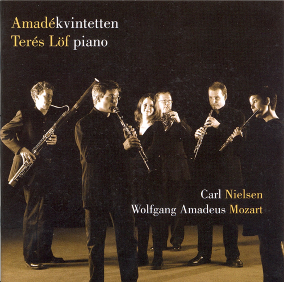 Mozart: Piano Quintet in E Flat Major - Piano Sonata No. 12 - Nielsen: Wind Quintet cover art