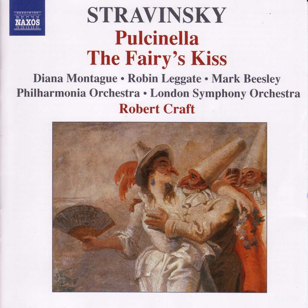 Обложка альбома «Stravinsky: Pulcinella» — Philharmonia Orchestra & Robert Craft