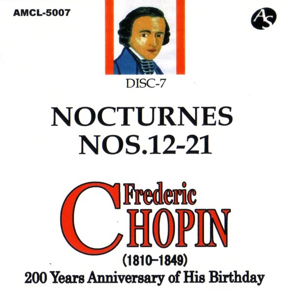 Frederic Chopin / NOCTURNES NOS.12-21 アビー・サイモン(ピアノ)あびー・さいもん(ぴあの)Abbey Simon, PianoClassical1020091208900200912082009 Americana Songs, Inc.2009 Countdown Media GmbH