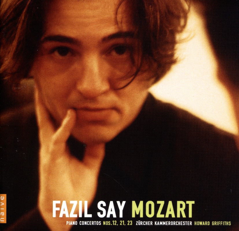 Обложка альбома «Fazil Say Mozart (Piano Concertos N° 12, 21 & 23)» — Fazil Say