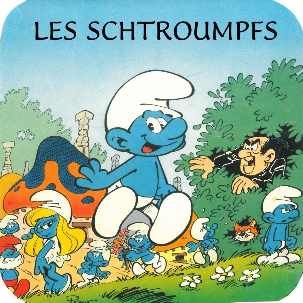 Обложка альбома «Les Schtroumpfs» — Henri Seroka & Peyo