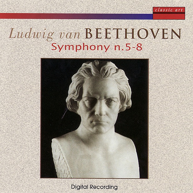 Обложка альбома «Beethoven: Symphonies Nos. 5 & 8» — Camerata Cassovia & Walter Attanasi