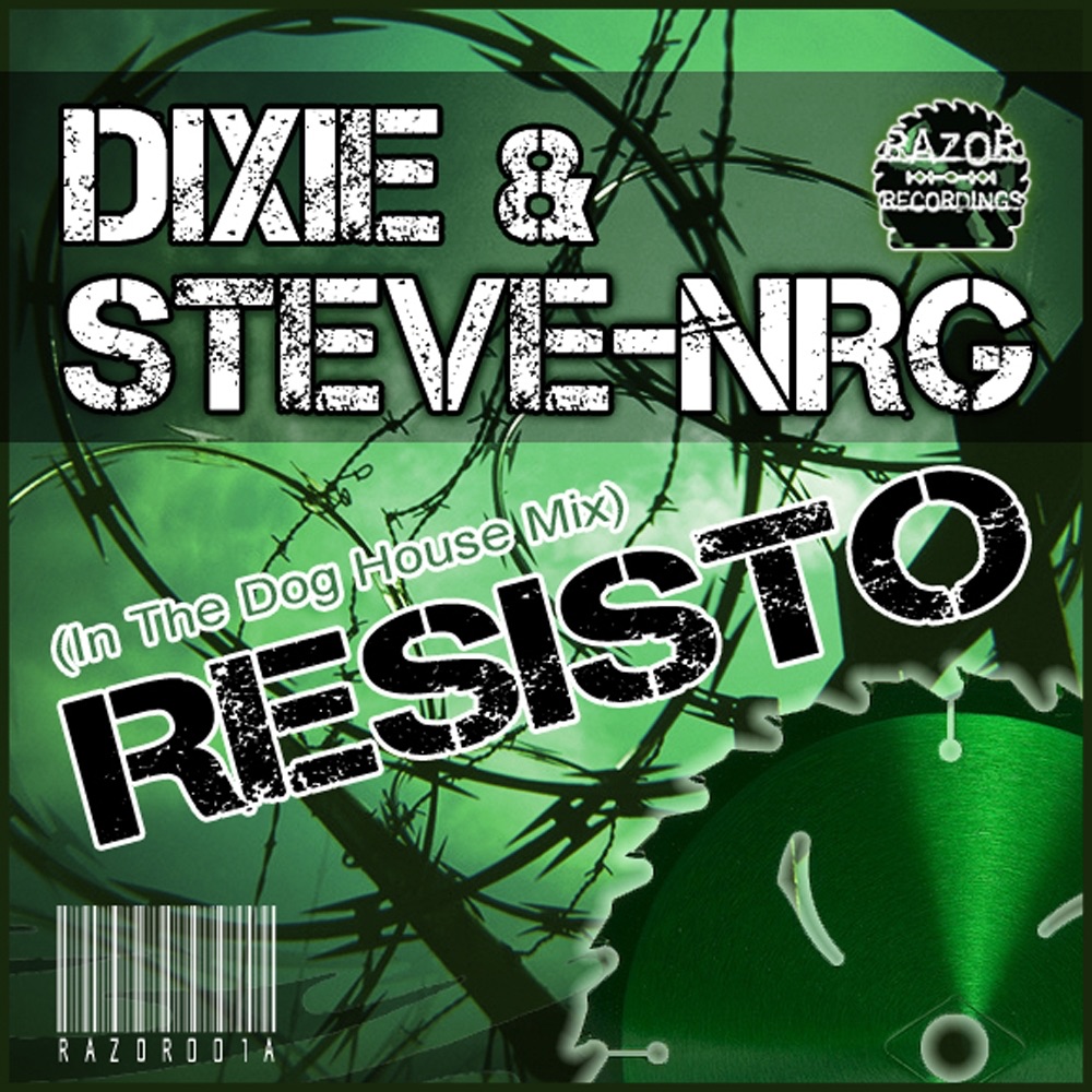 Обложка альбома «Resisto - Single» — Dixie & Steve-NRG