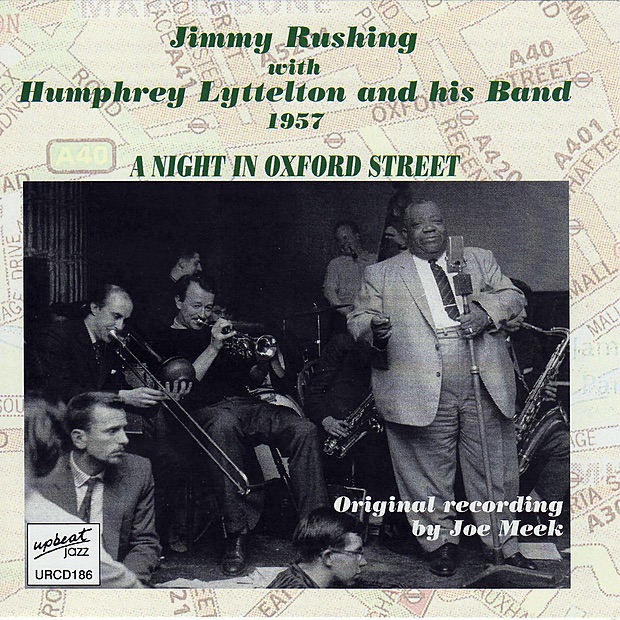 Обложка альбома «A Night In Oxford Street» — Jimmy Rushing with Humphry Lyttelton and His Band