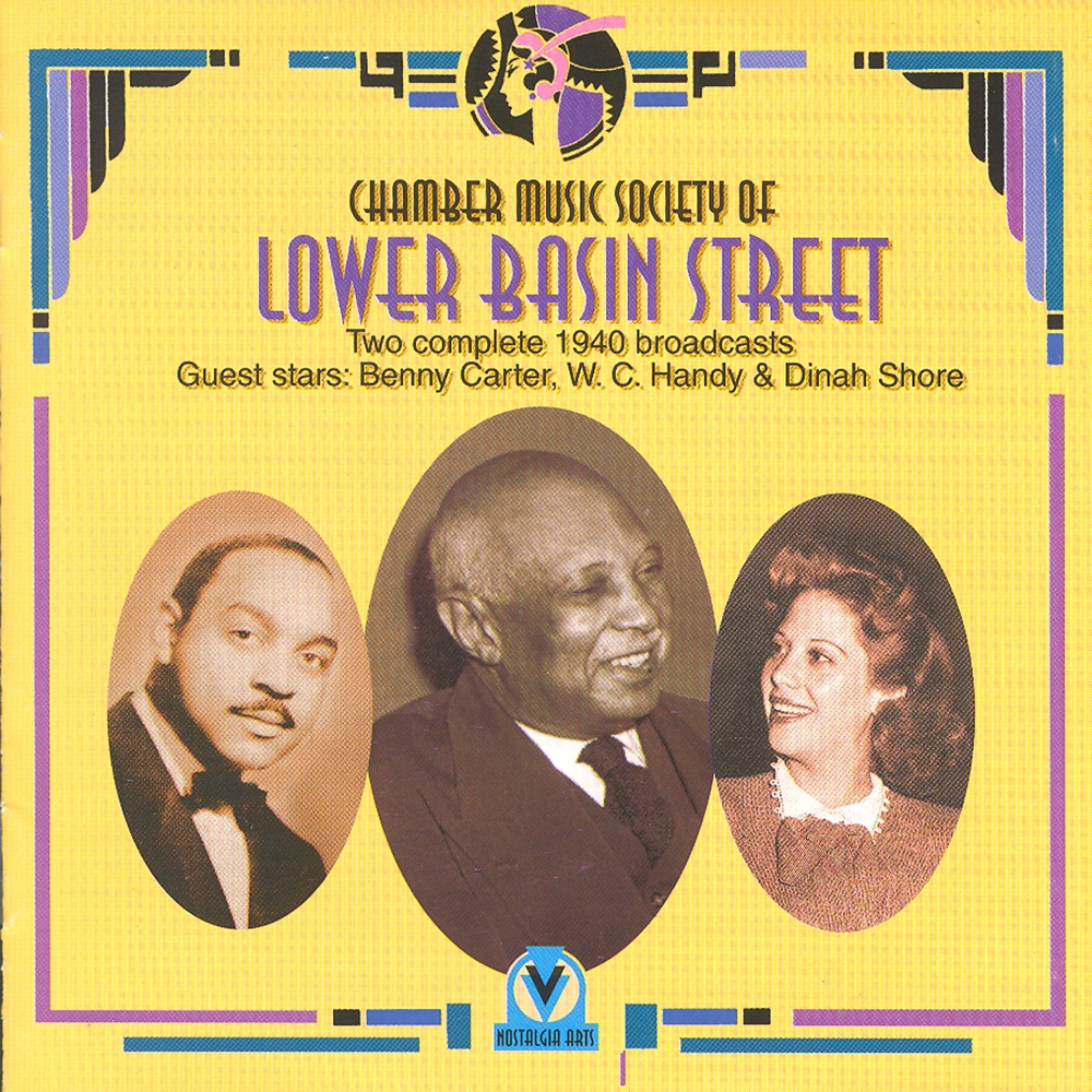 Обложка альбома «Benny Carter, W.C. Handy, Dinah Shore» — Dinah Shore, W.C. Handy & Benny Carter