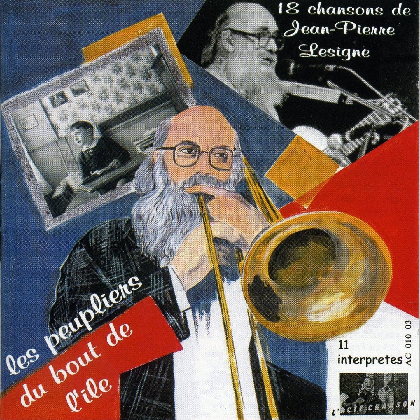 Les peupliers du bout de l'île (18 chansons de Jean-Pierre Lesigne)