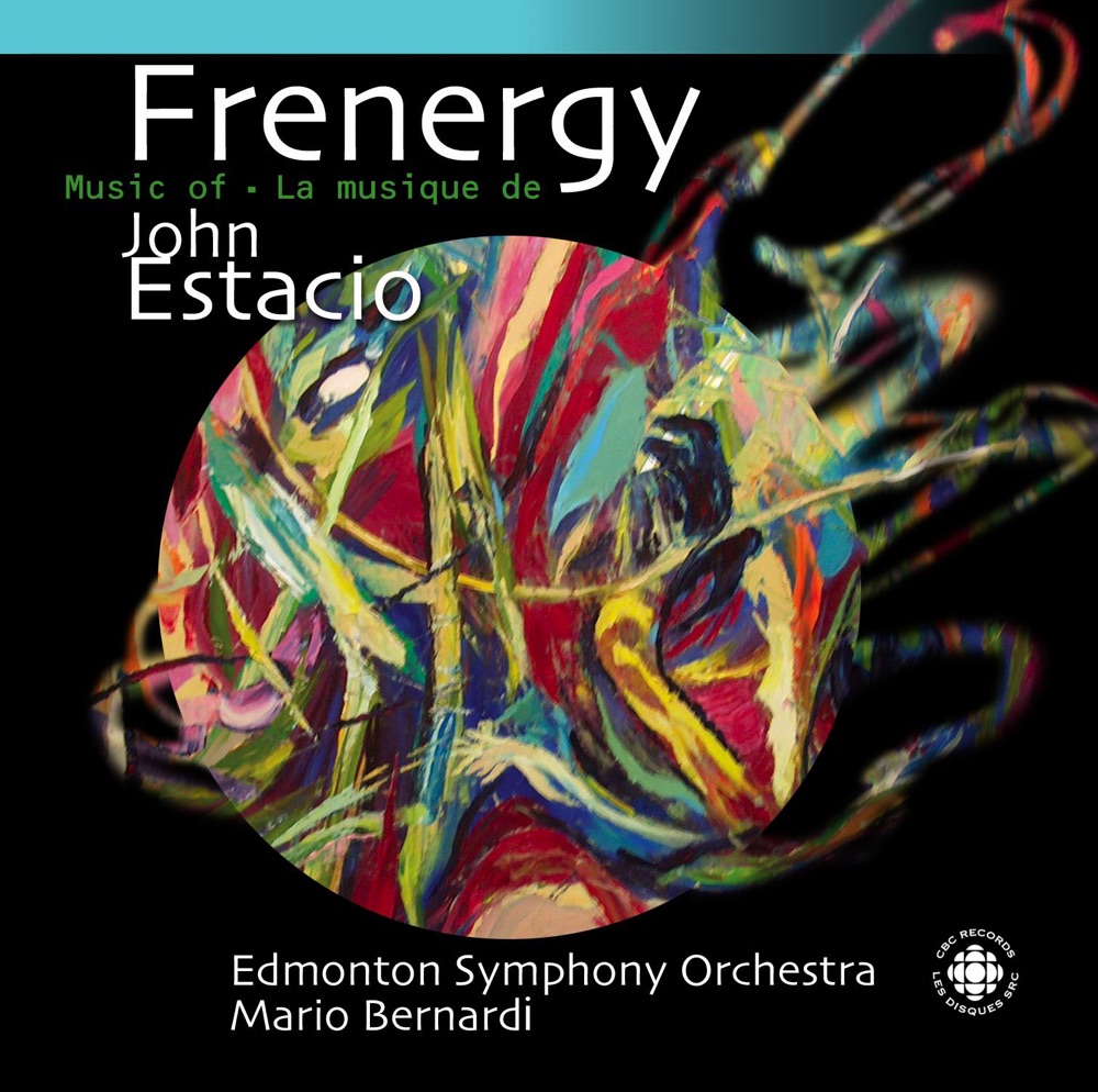 Обложка альбома «Frenergy - The Music of John Esacio» — Mario Bernardi & The Edmonton Symphony Orchestra