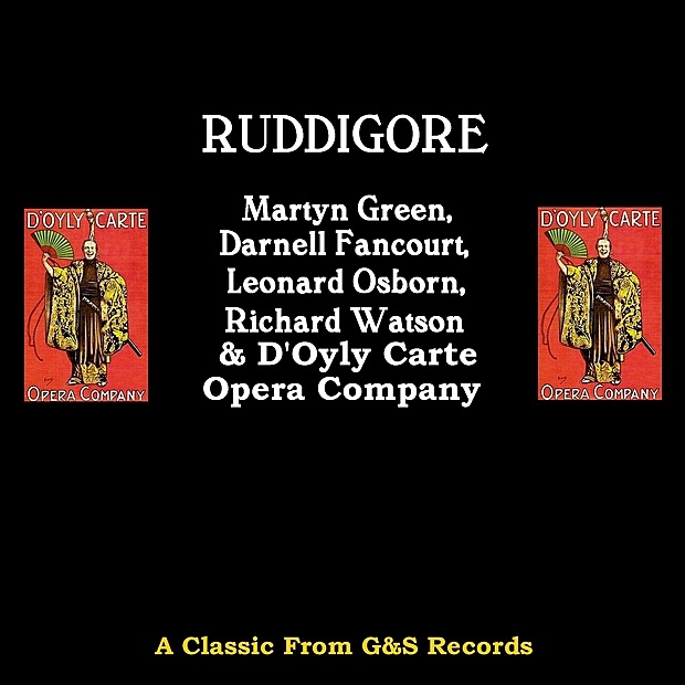 Обложка альбома «Ruddigore» — Martyn Green, Darnell Fancourt, Leonard Osborn, Richard Watson & The D'Oyly Carte Opera Company