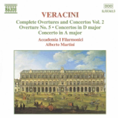 Cover art for Veracini: Overtures and Concertos, Vol. 2 by Accademia I Filarmonici & Alberto Martini