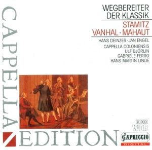 Stamitz, C.: Orchestral Quartet in G Major - Stamitz, J.: Clarinet Concerto in B Flat Major - Vanhal, J.B.: Sinfonia in F Major