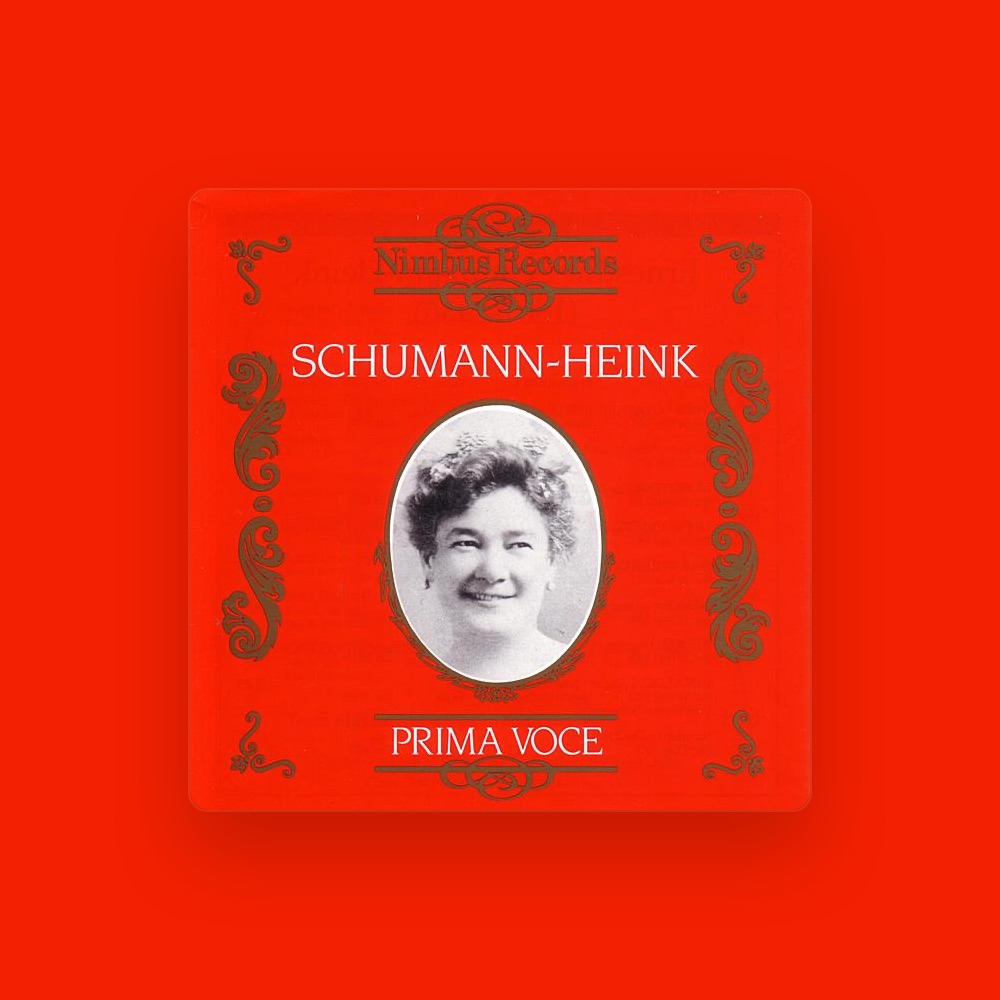 Фото Ernestine Schumann-Heink