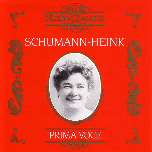 Обложка альбома «Prima Voce: Ernestine Schumann-Heink» — Ernestine Schumann-Heink