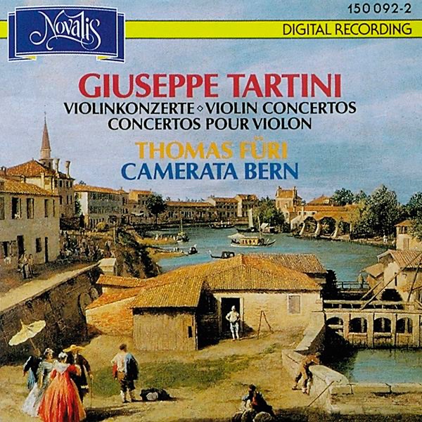 Обложка альбома «Tartini: Violin Concertos» — Camerata Bern & Thomas Füri