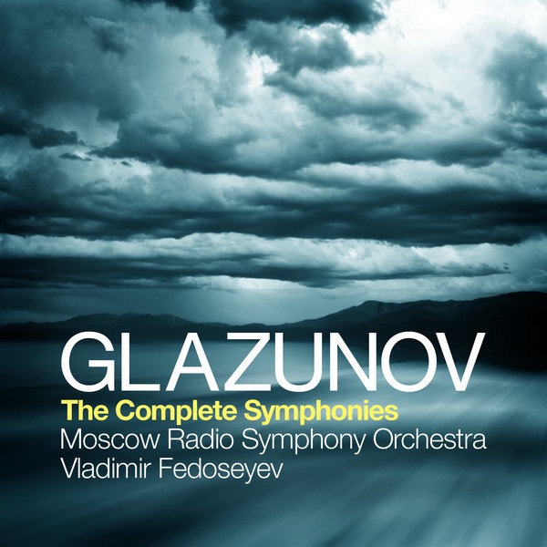 Обложка альбома «Glazunov: The Complete Symphonies» — Moscow Radio Symphony Orchestra, Vladimir Fedoseyev, Alexander Kopylov & Odissey Dimitryadi
