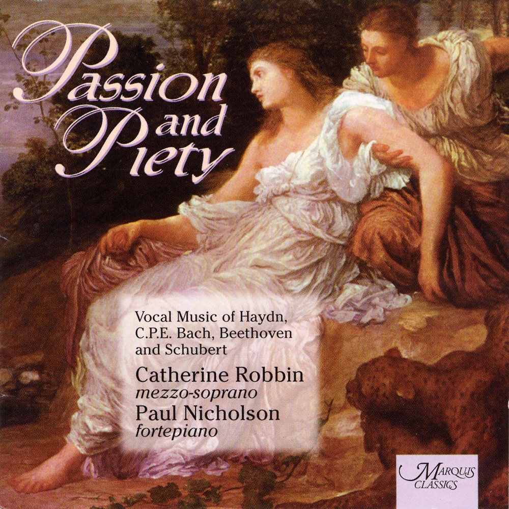 Обложка альбома «Passion and Piety» — Catherine Robbin & Paul Nicholson