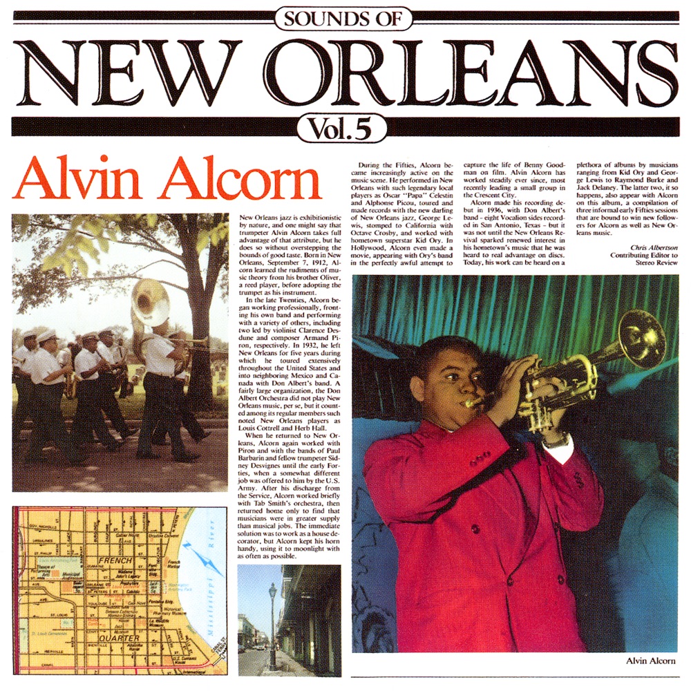 Обложка альбома «Sounds of New Oreleans Vol. 5» — Alvin Alcorn