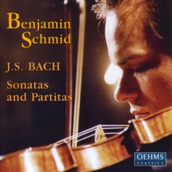 JS BACH/SONATAS & PARTITAS FOR VIOLIN cover art