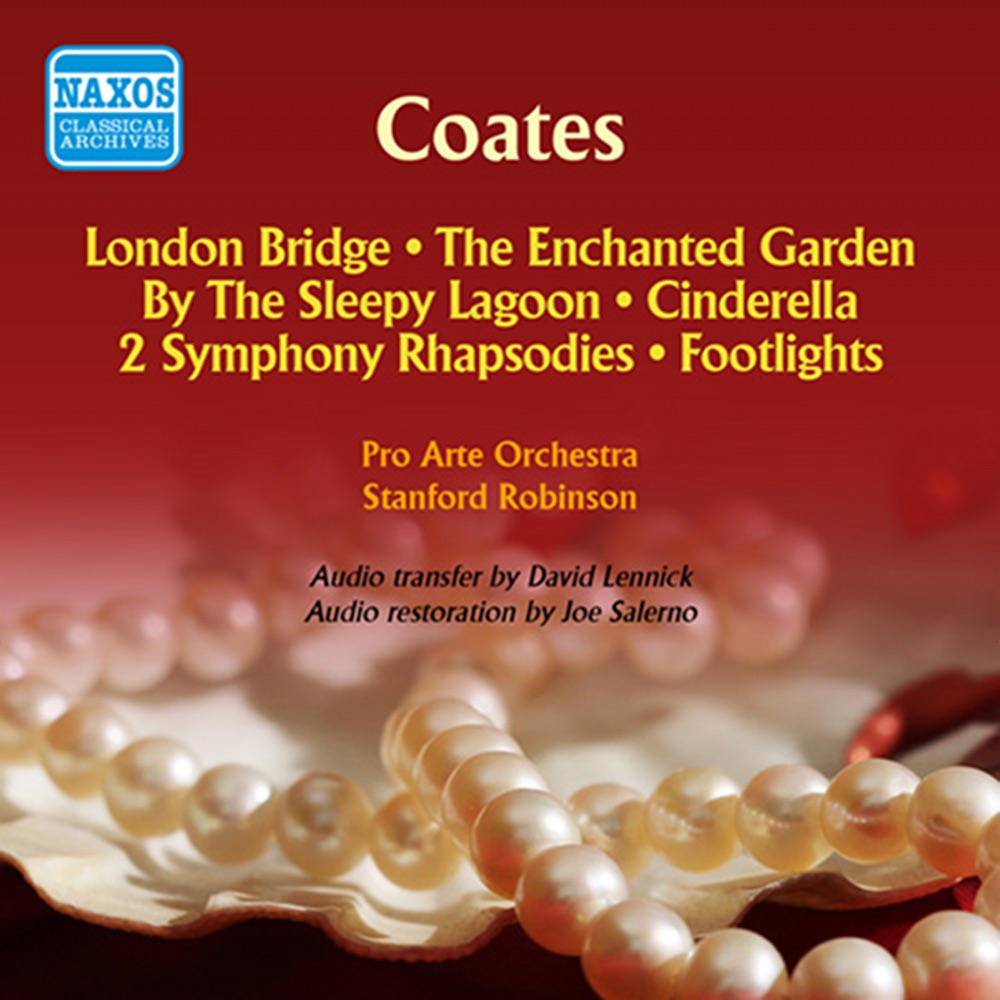 Обложка альбома «Tribute to Eric Coates» — Stanford Robinson & Pro Arte Orchestra