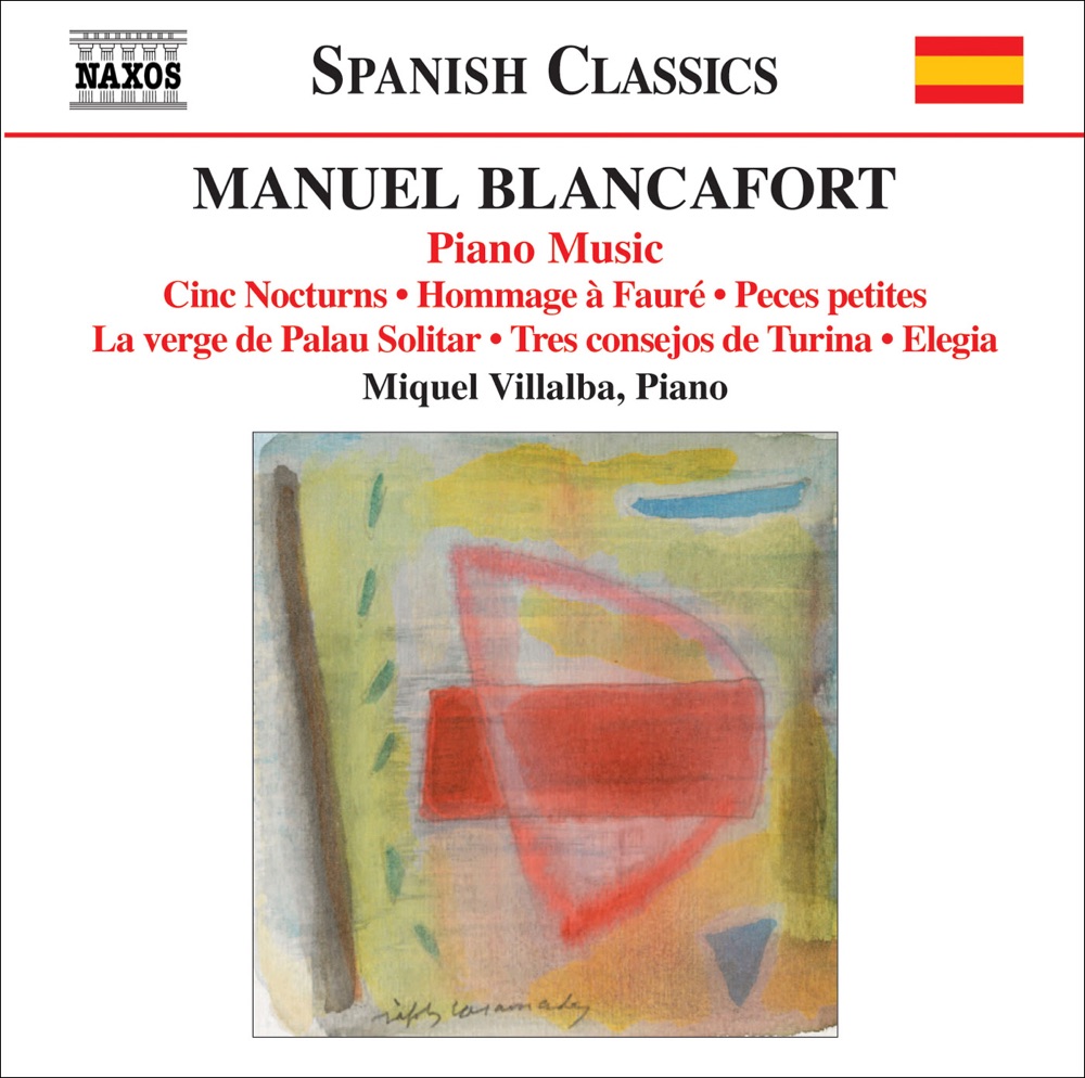 Обложка альбома «Blancafort, M.: Piano Music, Vol. 5» — Miquel Villalba & Miquel Oliu