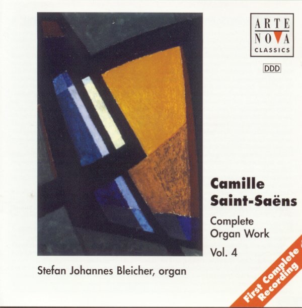 Обложка альбома «Saint-Saens: Organ Works Vol.4» — Stefan Johannes Bleicher