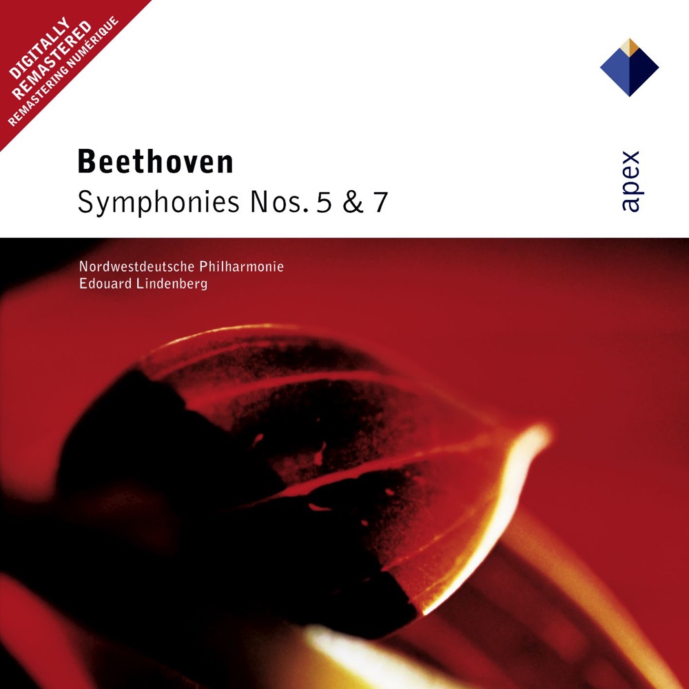 Обложка альбома «Beethoven: Symphonies Nos. 5 & 7» — Edouard Lindenberg & Nordwestdeutsche Philharmonie