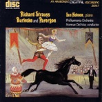 Strauss: Burleske And Parergon for Piano and Orchestra Stimmungsbilder, Op.9