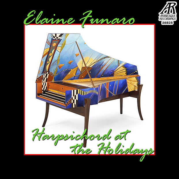 Обложка альбома «Harpsichord at the Holidays: Christmas Carols Past and Present» — Elaine Funaro