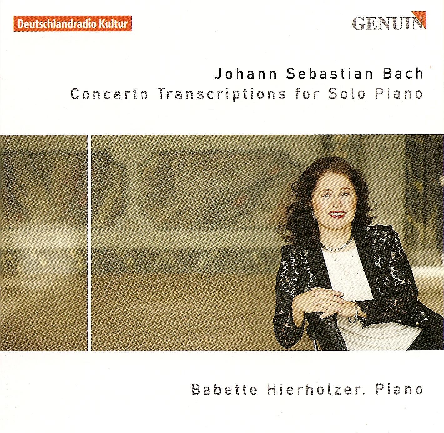 Bach, J.S.: Keyboard Concerto Transcriptions by Babette Hierholzer album cover